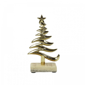 ALBERO ROHAN 10X5XH17cm - gold