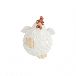 GALLINA LINNEA 7,8X7,8 H9,5 - white