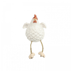 GALLINA LINNEA 8,2X7,7 H9,7cm - white