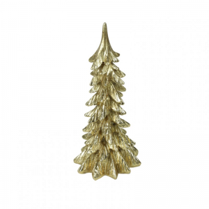 ALBERO ZINO 12X12XH27cm - gold