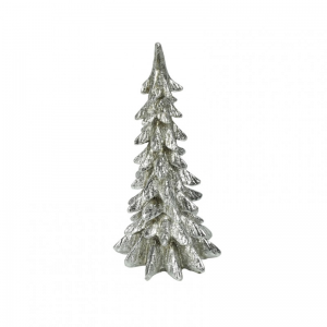 ALBERO ZINO 8,5X8,5XH19cm - silver