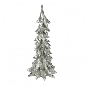 ALBERO ZINO 16,5X16,5XH36cm - silver