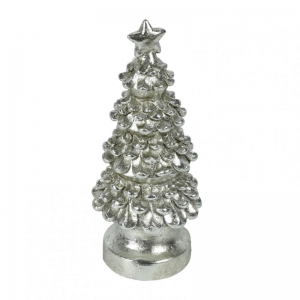 ALBERO SKYLER 11,5X11,5XH26cm - silver