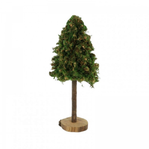 ALBERO MOSSED GUMBO D18 H40 CM - green