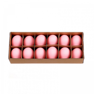 UOVO DI GALLINA 12pz - rosa