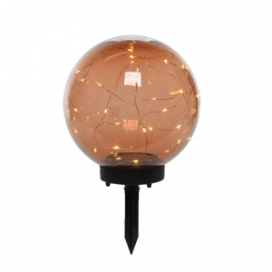 SFERA LUCE SOLARE D30 H38cm - amber