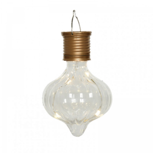 LAMPADINA SOLARE 7,7  H11,7CM -luce cald