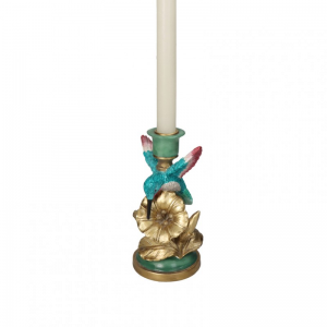 CANDELABRO COLIBRI POLIRES. H18 -multi