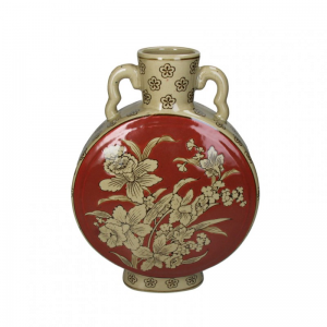 VASO Terra PORCELLANA 23,5XH32cm - red