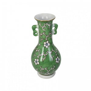 VASO PORCELLANA 10XH21 - green