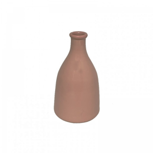 BOTTIGLIA terracotta H20 CM - rosa