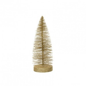 ALBERO BRUSH GLITTER H30cm - gold